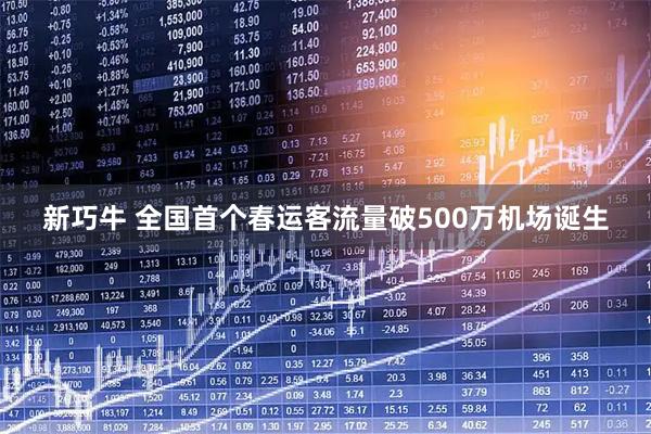 新巧牛 全国首个春运客流量破500万机场诞生